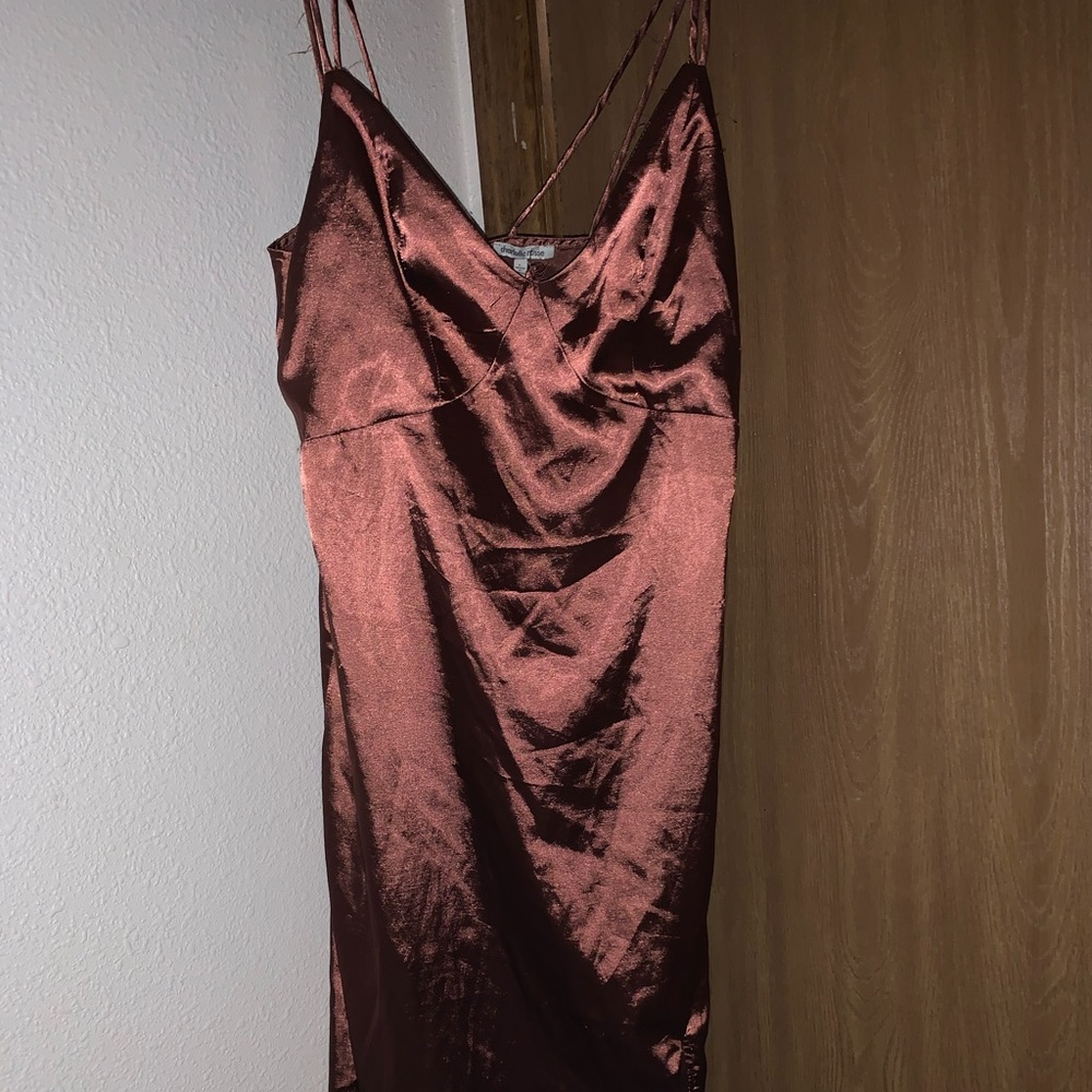 Sexy Silk Dress